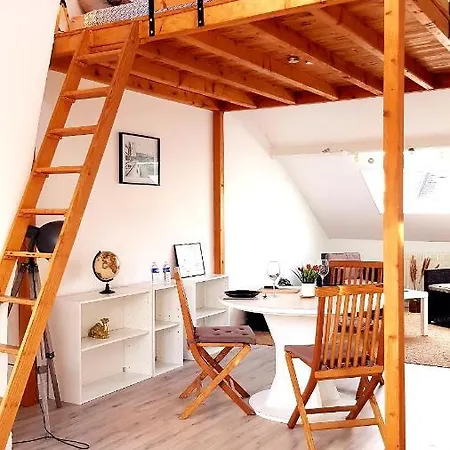 Apartment Le Chaudron D'or - 41m2 - Hyper Centre - Mezzanine - Clim - Wifi Hd Amiens